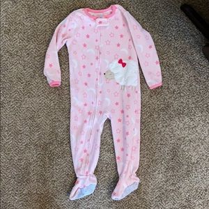2T Carter’s Fleece Footie Pajamas